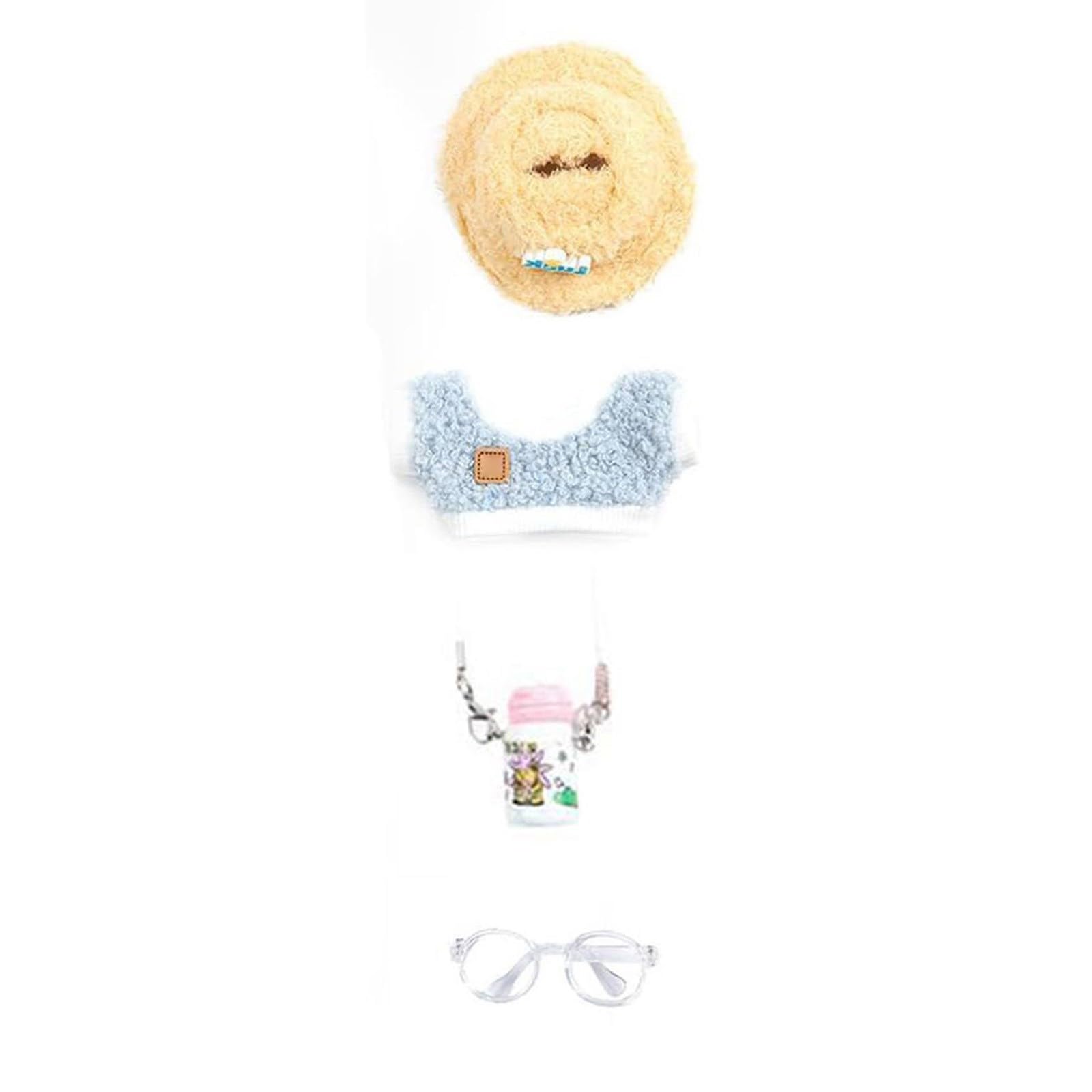 Doll 17Cm Doll Clothes Set For Doll Accessories Suit (Nodoll Only Clothes)