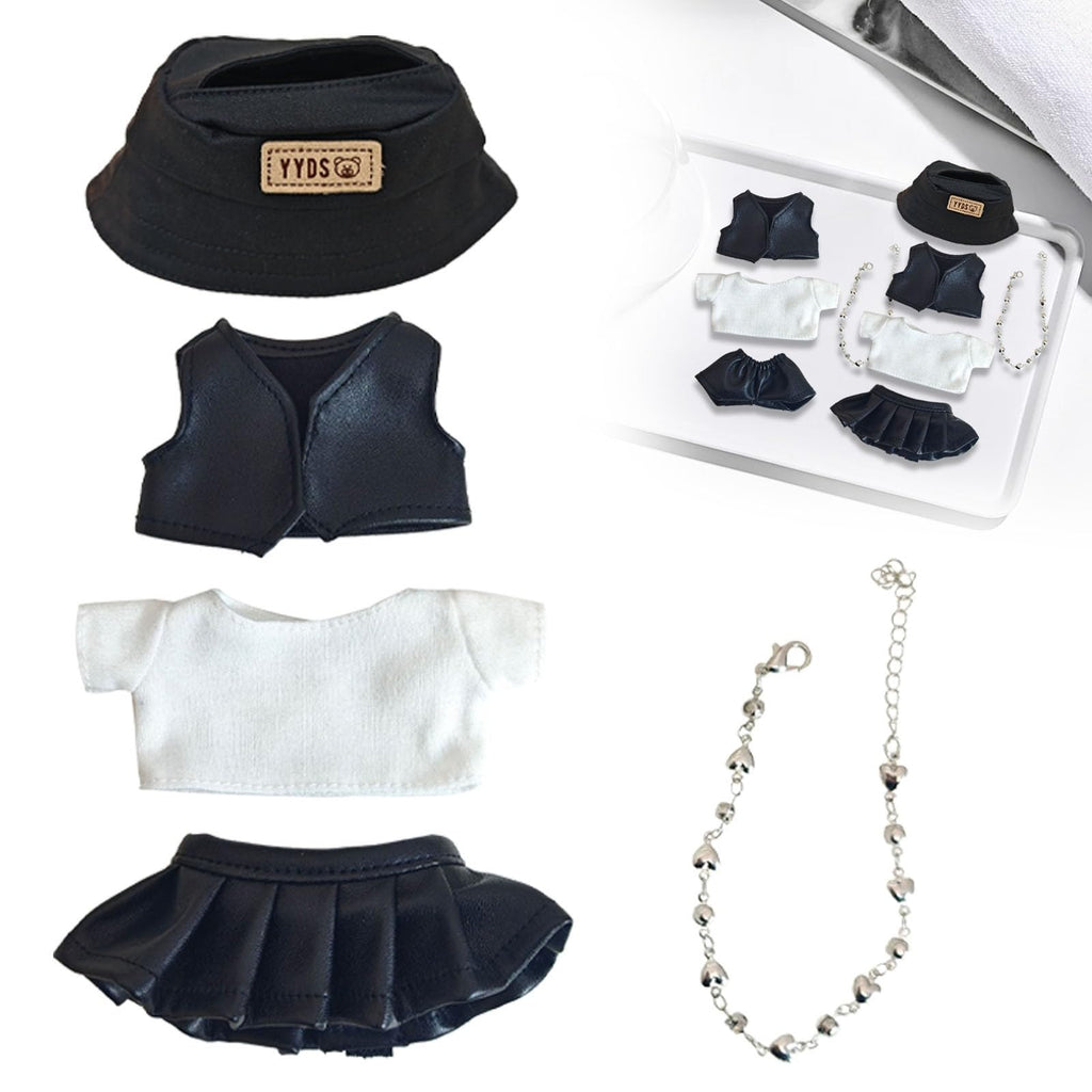 Doll 17Cm Doll Clothes Set For Doll Accessories Suit (Nodoll Only Clothes)