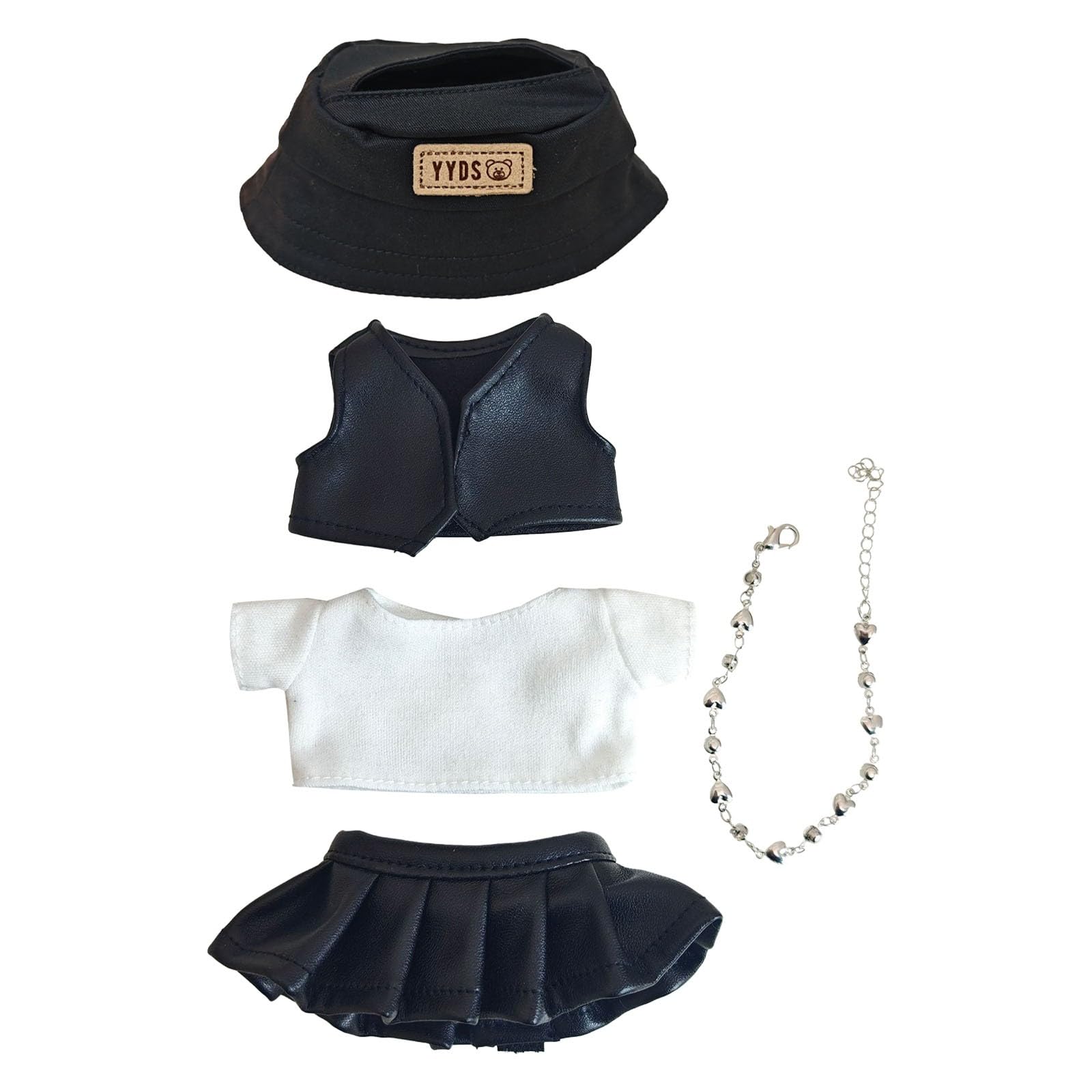 Doll 17Cm Doll Clothes Set For Doll Accessories Suit (Nodoll Only Clothes)