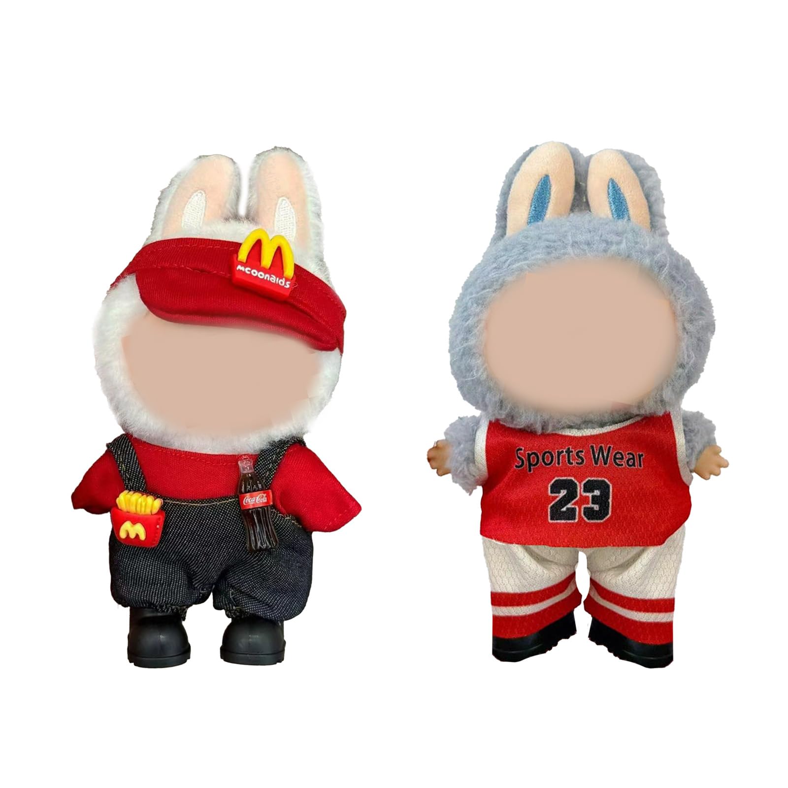 TOPtoper Doll Clothes for Labubu