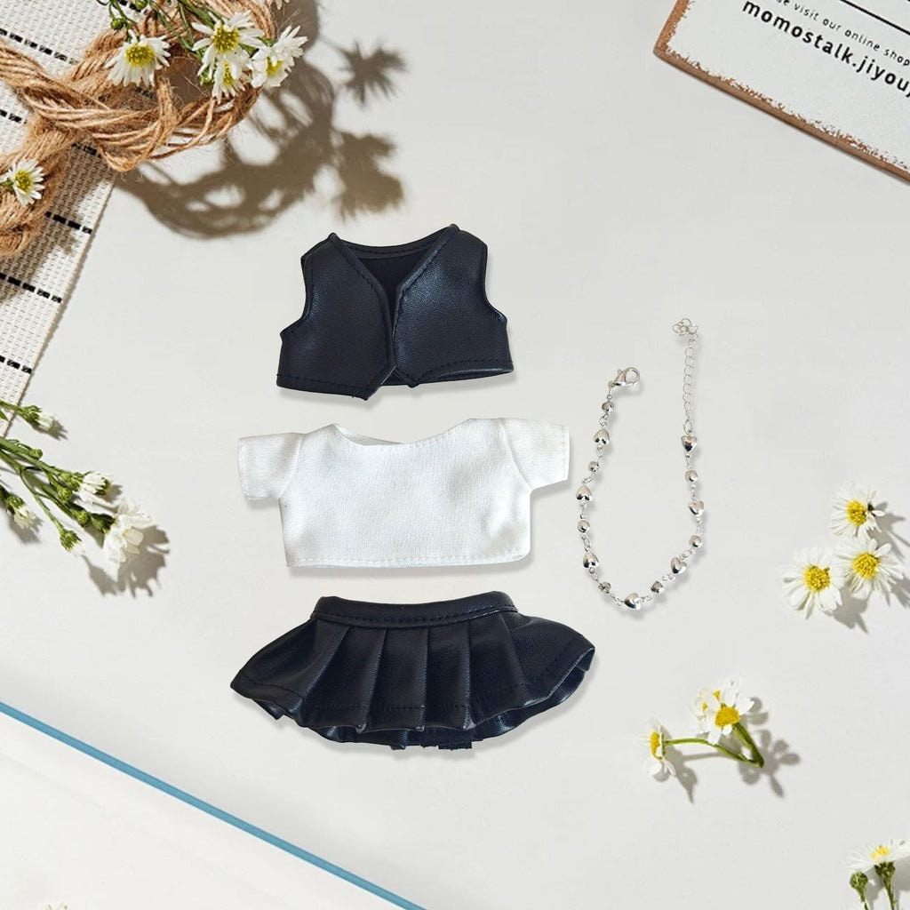 Doll 17Cm Doll Clothes Set For Doll Accessories Suit (Nodoll Only Clothes)