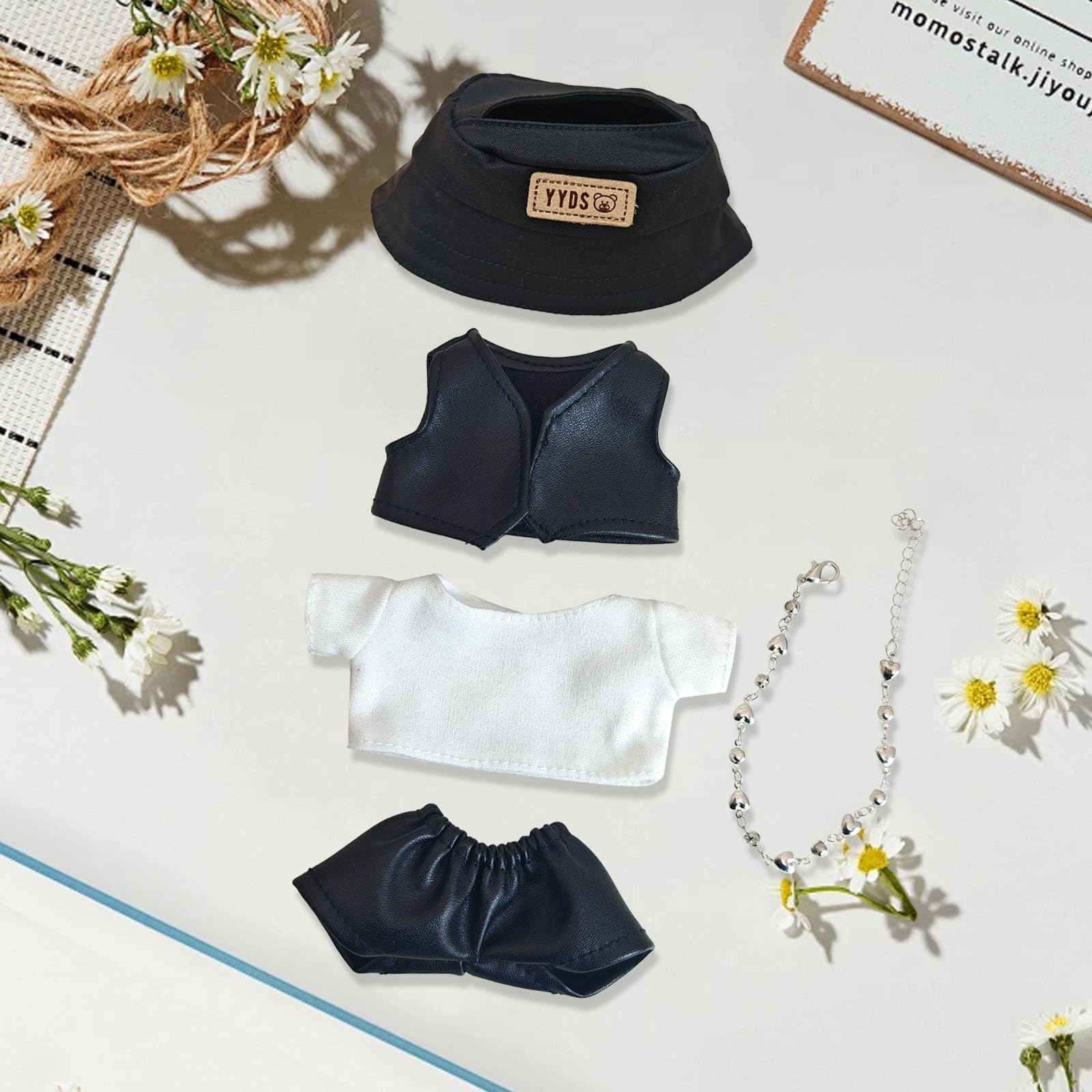 Doll 17Cm Doll Clothes Set For Doll Accessories Suit (Nodoll Only Clothes)
