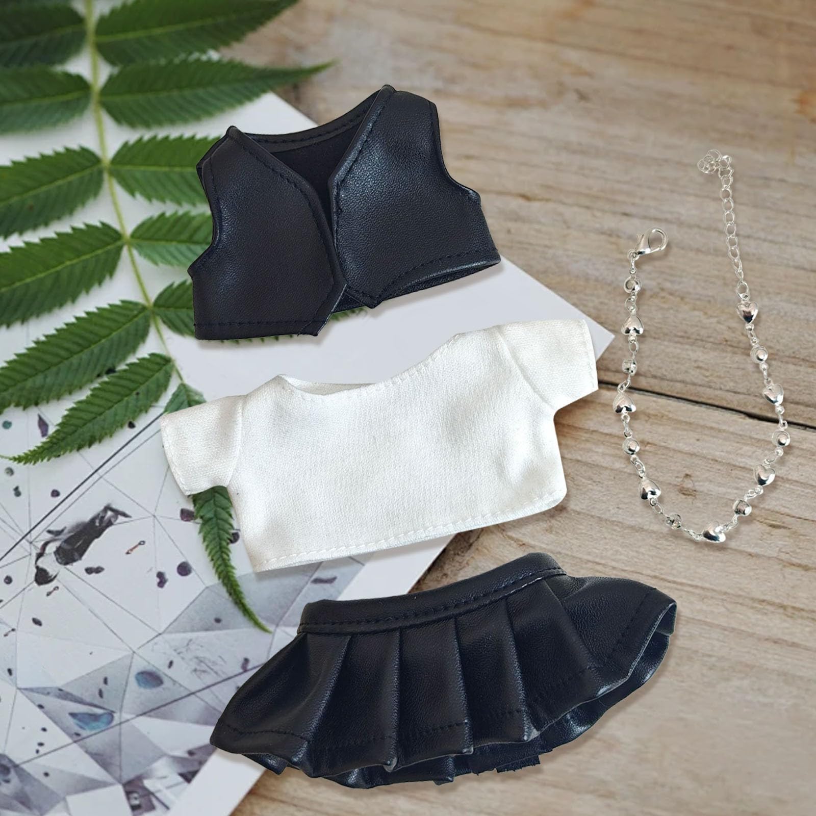 Doll 17Cm Doll Clothes Set For Doll Accessories Suit (Nodoll Only Clothes)