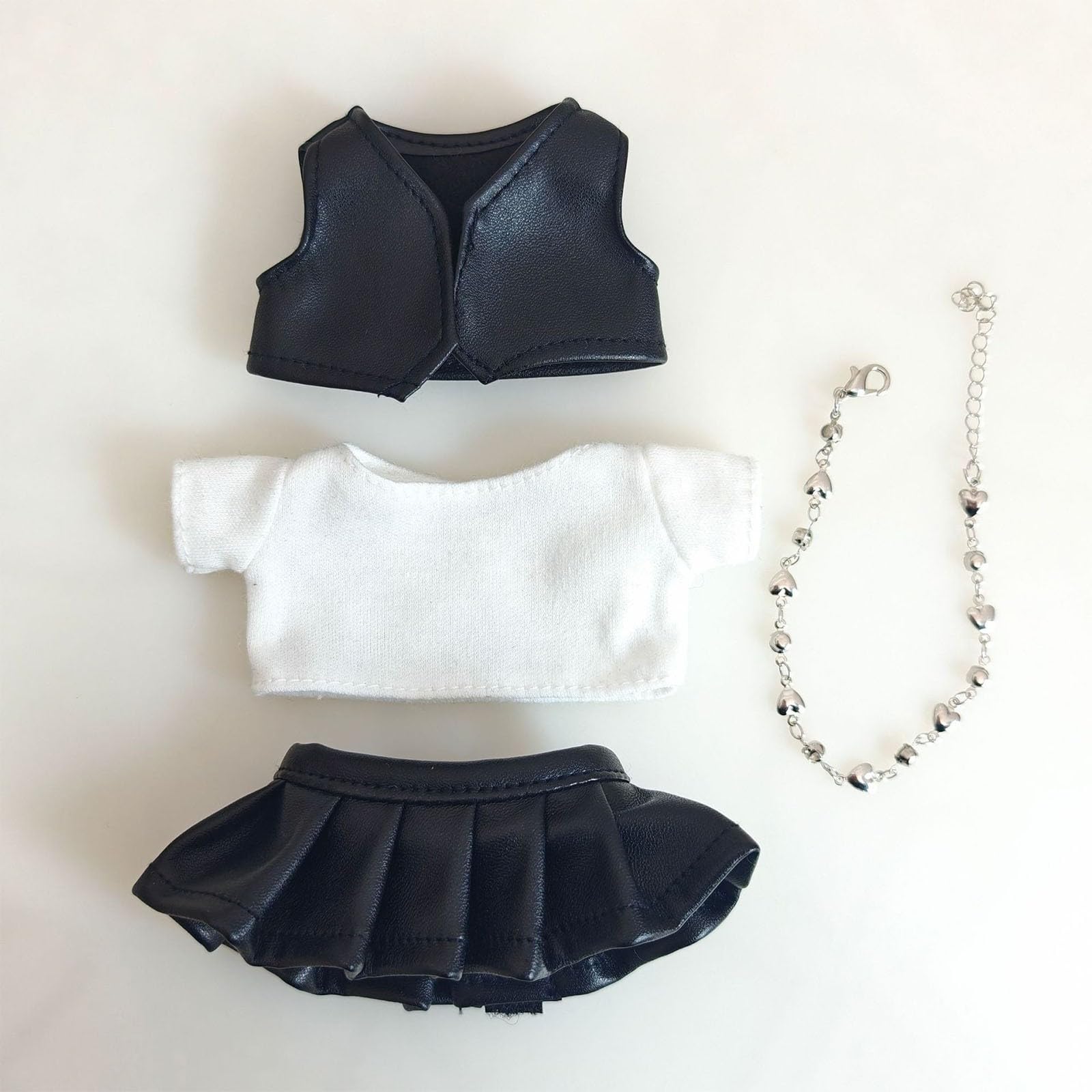 Doll 17Cm Doll Clothes Set For Doll Accessories Suit (Nodoll Only Clothes)