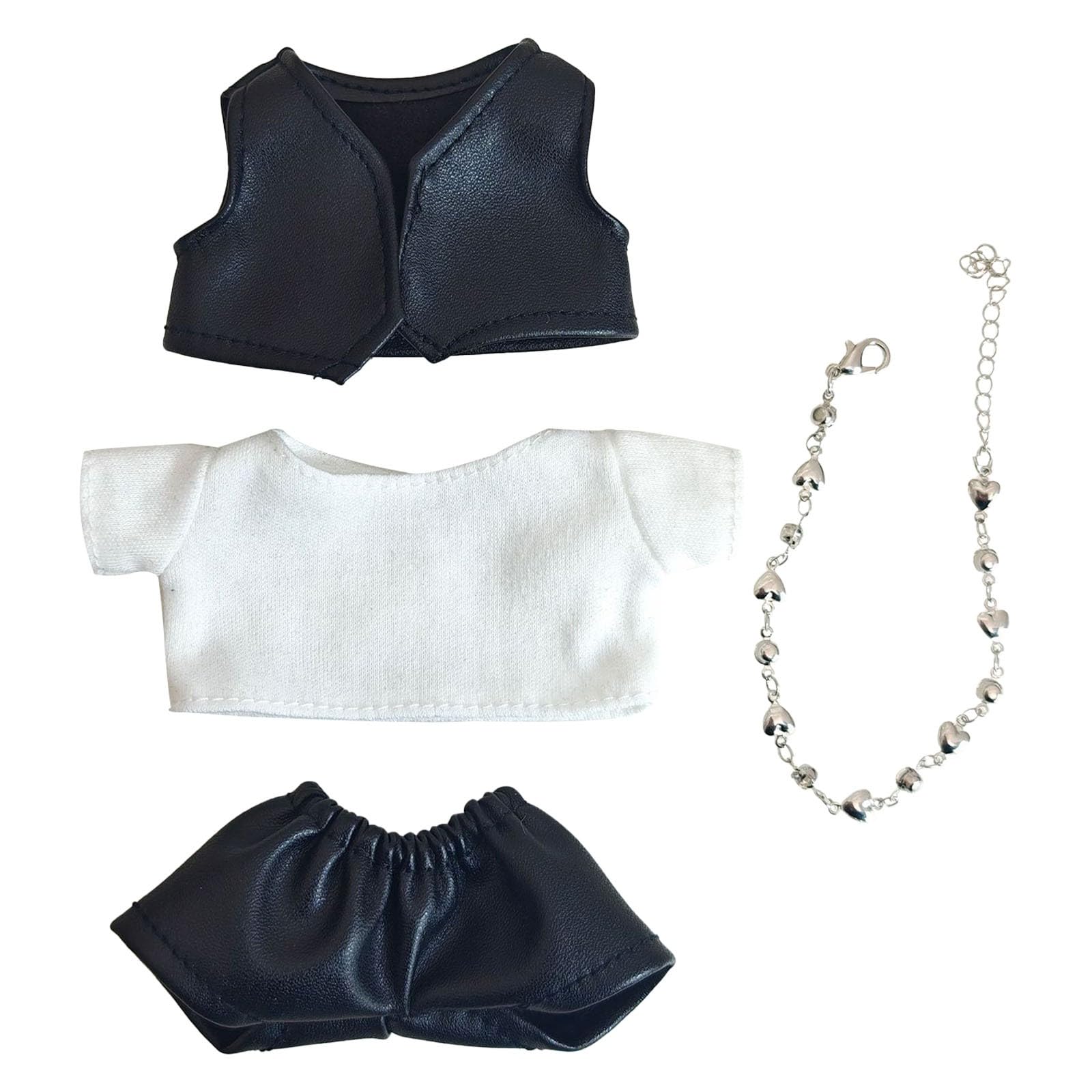 Doll 17Cm Doll Clothes Set For Doll Accessories Suit (Nodoll Only Clothes)
