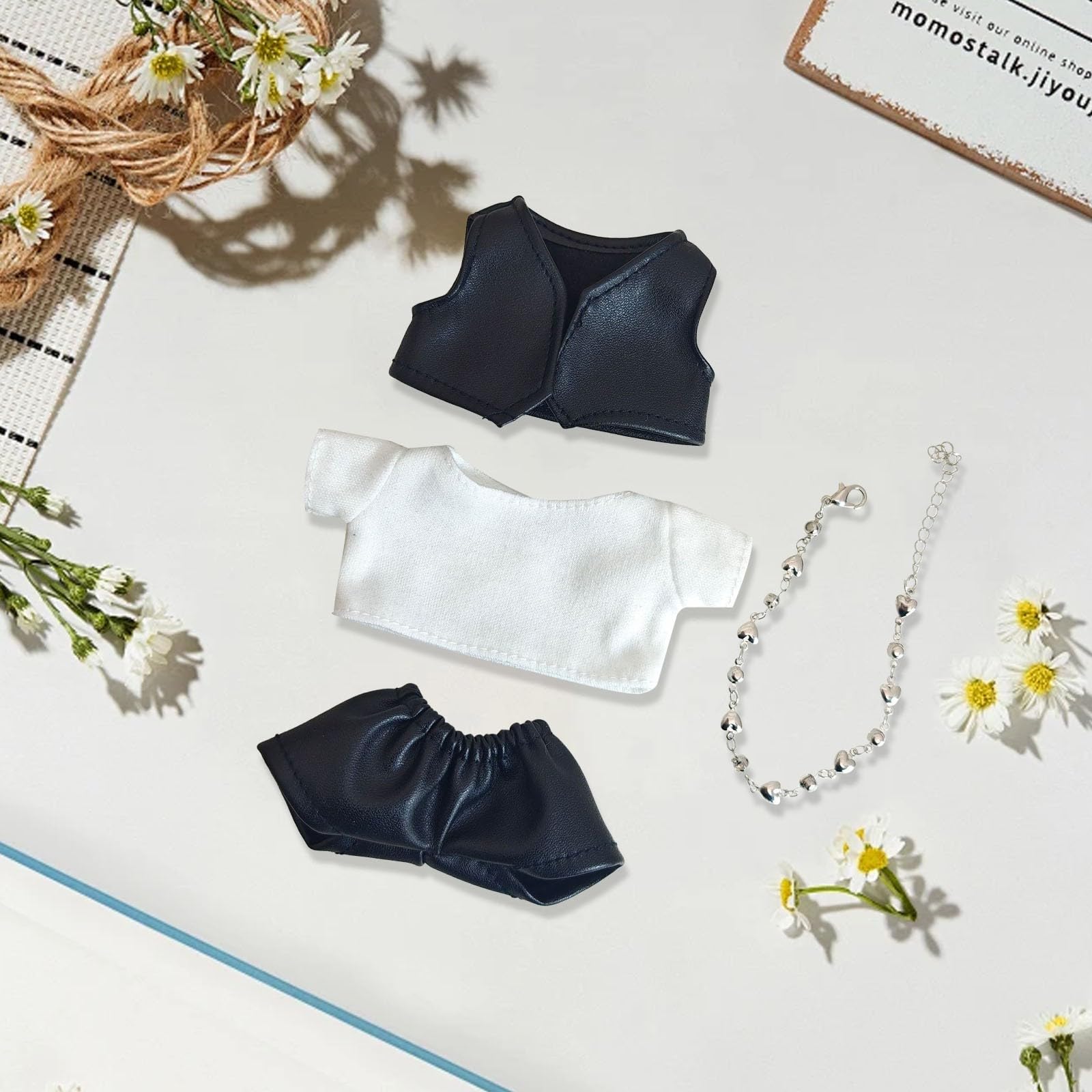 Doll 17Cm Doll Clothes Set For Doll Accessories Suit (Nodoll Only Clothes)