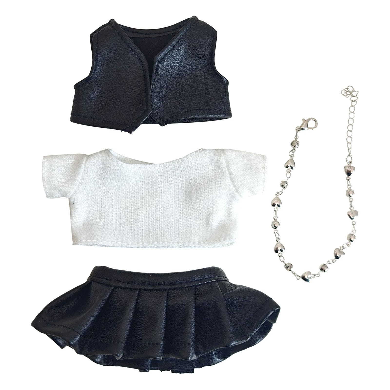 Doll 17Cm Doll Clothes Set For Doll Accessories Suit (Nodoll Only Clothes)