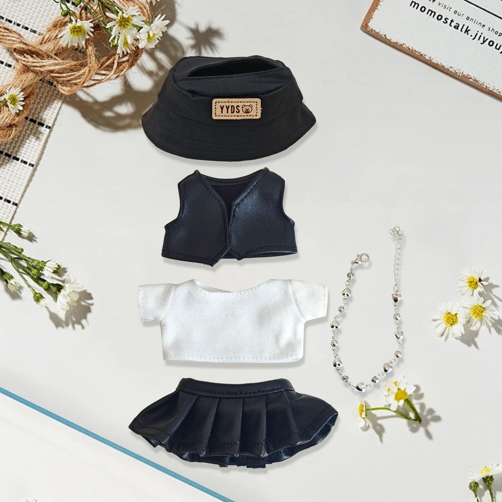 Doll 17Cm Doll Clothes Set For Doll Accessories Suit (Nodoll Only Clothes)