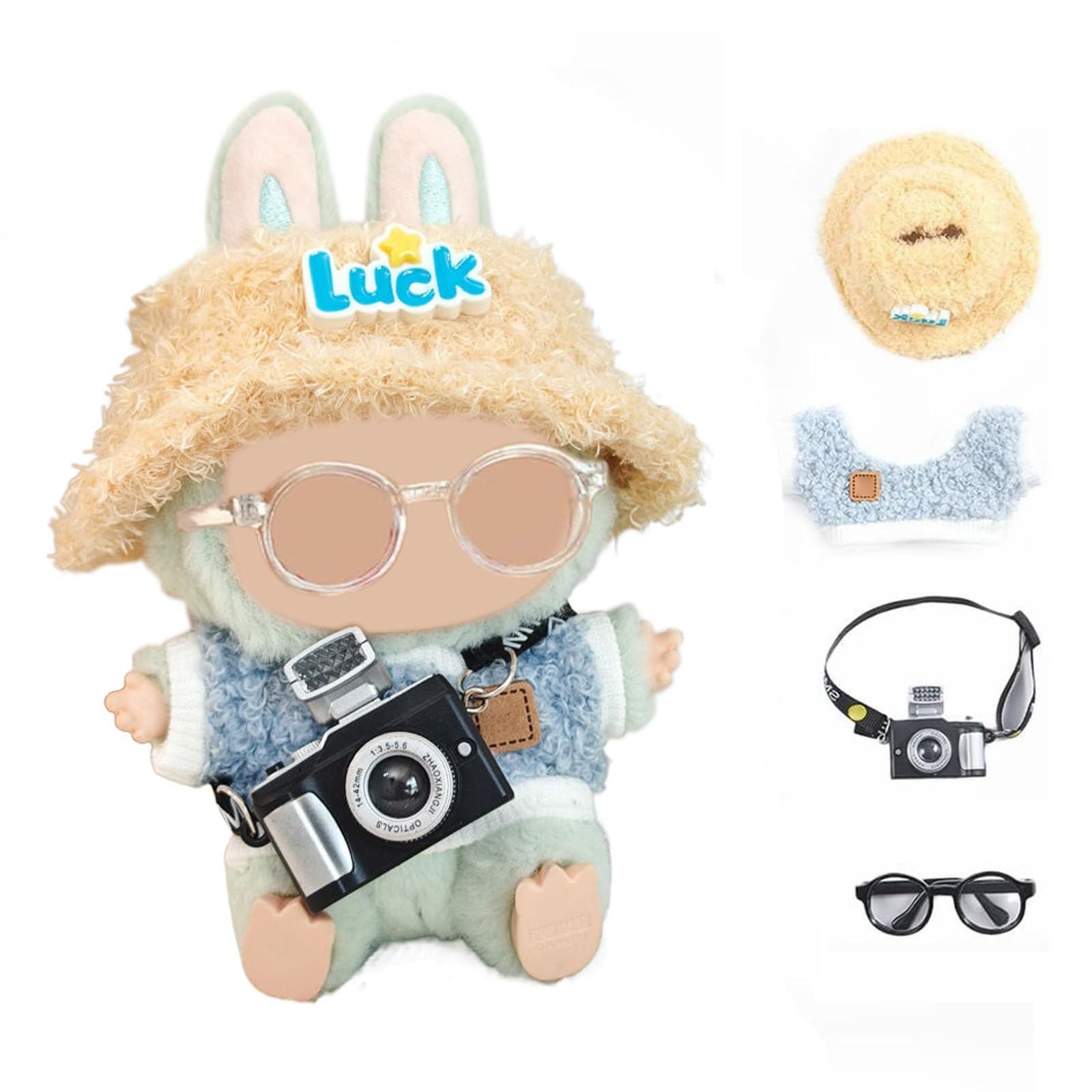 Doll 17Cm Doll Clothes Set For Doll Accessories Suit (Nodoll Only Clothes)