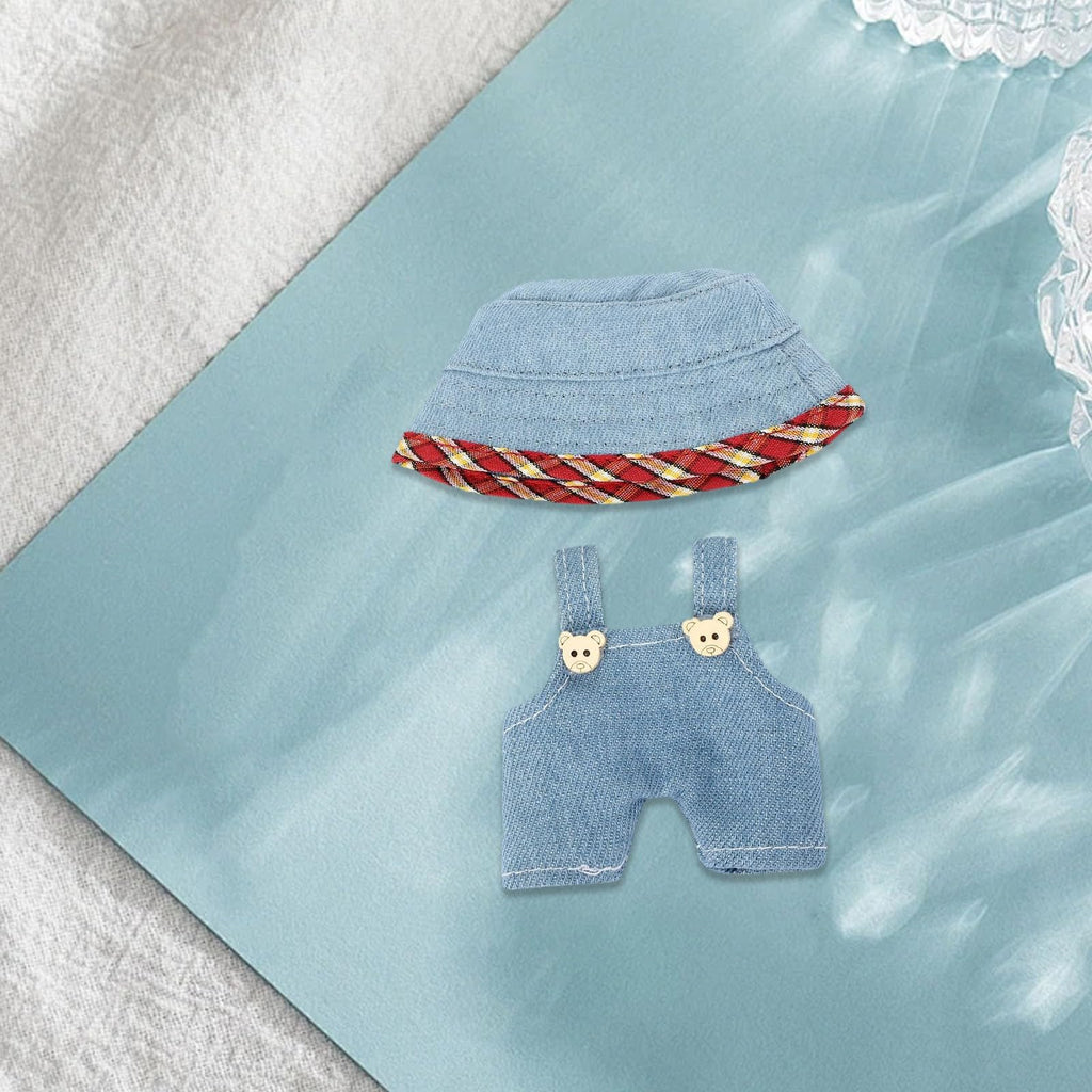 Doll 17Cm Doll Clothes Set For Doll Accessories Suit (Nodoll Only Clothes)