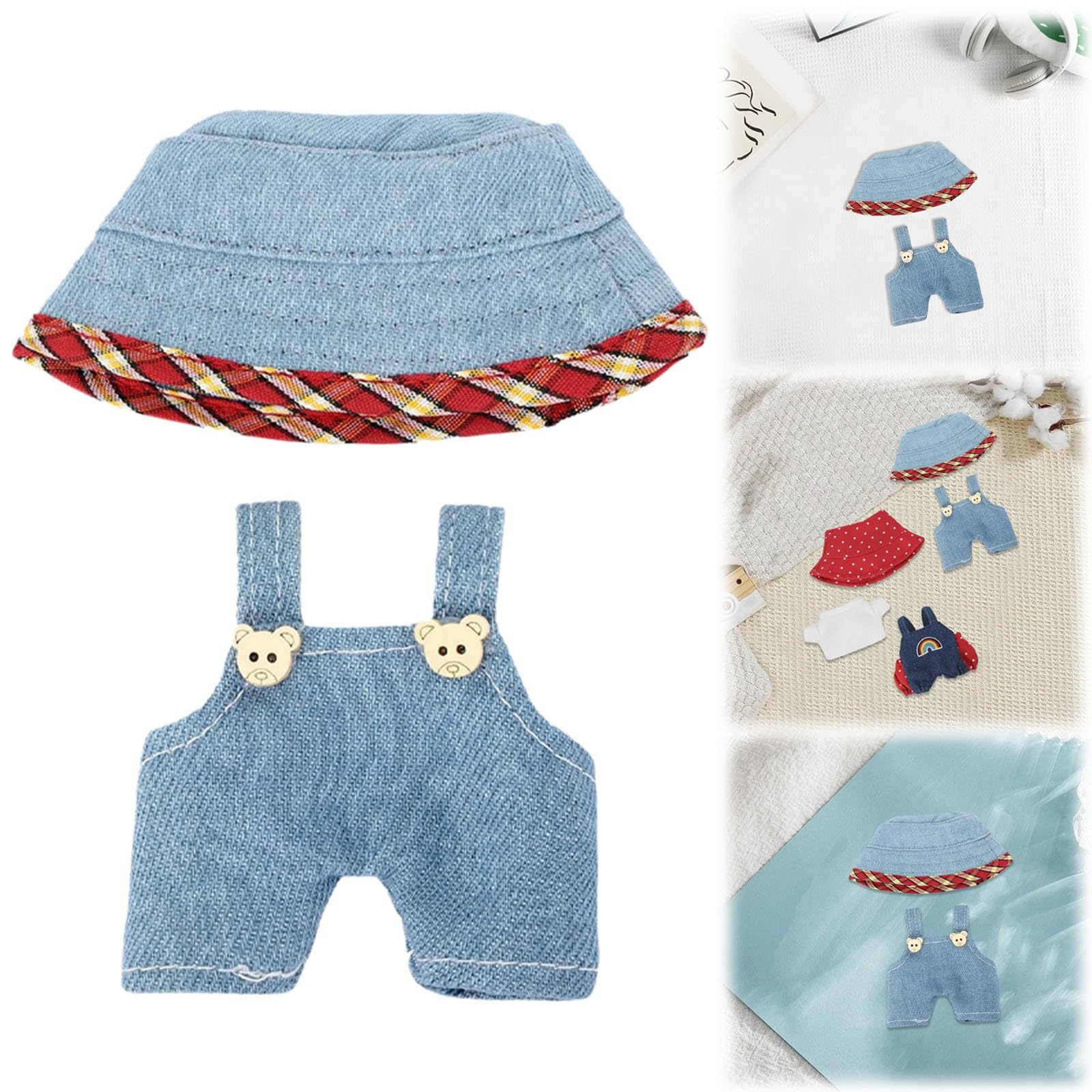 Doll 17Cm Doll Clothes Set For Doll Accessories Suit (Nodoll Only Clothes)